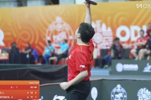 顶住了！梁靖崑3-1逆转阿拉米扬 中国队1-1扳平伊朗 王楚钦将出战