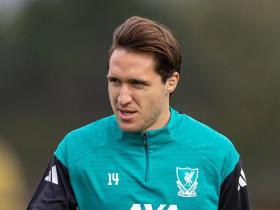 利物浦官方：小基耶萨取代受伤的莱昂尼进入欧冠名单