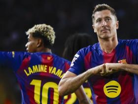 105球追平内马尔，莱万升至巴萨队史射手榜第18位