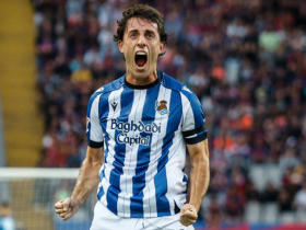 奥利奥：进球献给女儿，本以为她们永远看不到我为皇社踢球了