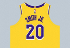 球衣记者：湖人双向合同小尼克-史密斯改穿20号球衣在黄蜂穿8号