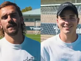 格列兹曼和阿尔瓦雷斯选择足球史最强5人：均选择老马和梅西