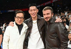 梦幻同框！林书豪晒与成龙&贝克汉姆合影：两位传奇🎬🥋