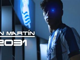 官方：皇家社会与后卫洪-马丁续约，近三日已与三名球员续约