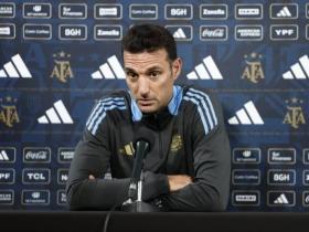 斯卡洛尼谈梅西回归：如果身体状况允许，他会出战波多黎各