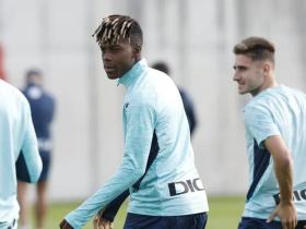 马卡：尼科-威廉斯仍没有参加全队合练，出战埃尔切存疑