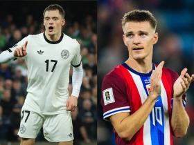 英超球员世欧预关键传球榜：厄德高25次最多，维尔茨13次第五