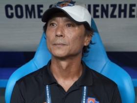 曲刚：球员今晚拼尽了全力，比赛结果反映了两队的差距