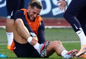 米体：拉比奥比目鱼肌撕裂，预计将伤缺一个月