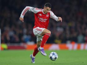 阿森纳球员身价变更：萨卡跌至1.4亿欧，厄德高下跌500万欧