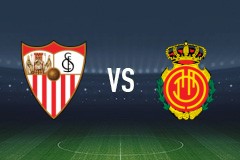 半场战报：塞维利亚1-0马略卡，鲁文-巴尔加斯破门