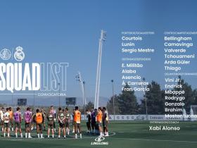 皇马战赫塔费大名单：姆巴佩领衔，赫伊森、塞瓦略斯缺阵