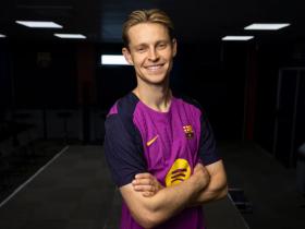 德容：理解巴萨曾经想卖了我，球队当时处于财政困难时期