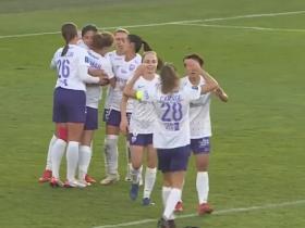 头槌破门，王妍雯打进新赛季法女甲首球