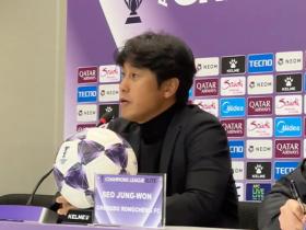 徐正源：无法以全主力出战，又存在伤病，输球很遗憾