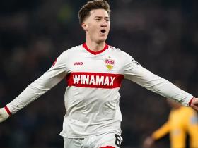 德天空：斯图加特对施蒂勒估价5000万欧，球员已获曼联关注