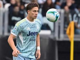 伊尔迪兹：感谢我的队友和教练，追随皮耶罗的脚步是巨大责任