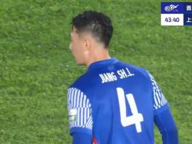 累积4黄停赛，申花后卫蒋圣龙将缺席周末对阵大连英博的比赛