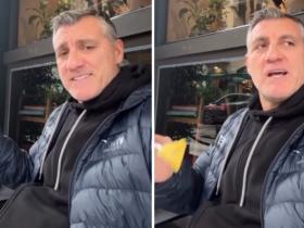 维埃里打趣：大家都说吃菠萝能减脂，我吃了35年没减掉一点