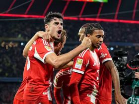 前7轮打入27球，拜仁追平德甲历史同期最多进球纪录