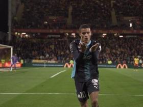 格林伍德在马赛48场进30球，21世纪以来仅次于德罗巴、米利克