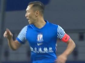 吴曦首次连续3场中超破门，并以8球打破个人中超单赛季进球纪录