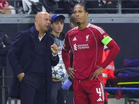 镜报记者：范戴克表现不好，斯洛特应该敢于拿掉他的首发位置