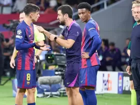 每体：弗里克在巴萨的第二年遭遇困境，高位防线从优势变劣势