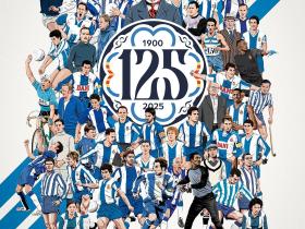 庆祝俱乐部125周年纪念日，西班牙人官方发布纪念海报