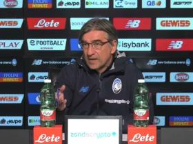 尤里奇：满意卢克曼的心态；这场我们机会多且很少给米兰机会