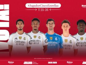 皇马10月最佳球员候选：贝林领衔，米利唐、裤袜、居莱尔在列