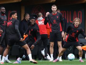 跟队记者：莱奥已参加合练，托莫里和圣地亚哥或无缘出战罗马