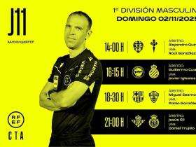 周日西甲裁判：米格尔-塞斯马执法巴萨vs埃尔切