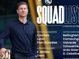 皇马欧冠客战利物浦大名单：姆巴佩领衔，贝林、维尼修斯在列