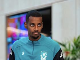 跟队记者：柯蒂斯-琼斯回归利物浦合练，伊萨克仍缺席