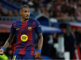 每体：拉菲尼亚可能在周末联赛回归名单，但可能不会上场