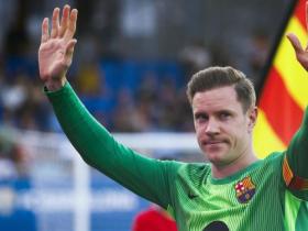 世体：特尔施特根还未参加球队合练，预计12月或1月初复出