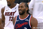 伦纳德绝杀未果快船1分惜败热火，哈登29分阿德巴约两双