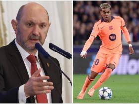 西足协主席：亚马尔的头脑非常出色；特瓦斯的工作能力非常强