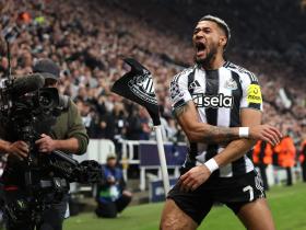 TA：纽卡继续在欧冠中高歌猛进；丹-伯恩的头球破门无与伦比