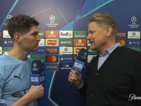 斯通斯：改打五后卫是教练的临场决定；真为福登感到开心