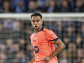 巴萨官方：埃里克-加西亚鼻骨骨折，将佩戴防护面具