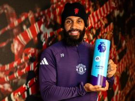 3场3球1助，曼联前锋姆伯莫当选英超10月最佳球员