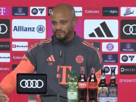 孔帕尼：我有关注曼城希望他们英超夺冠；连胜时我们也要反思