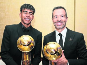 门德斯：不知道为啥有这么多关于亚马尔的噪音，我们都年轻过