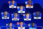 2025-26赛季欧冠第四轮最佳阵容公布