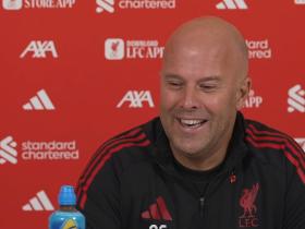 斯洛特：伊萨克今日恢复合练；曼城比赛不会拖时间我很欣赏