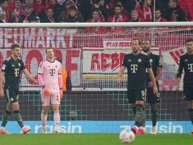 拜仁客战柏林联合全队评分：诺伊尔、奥利塞、格纳布里最低