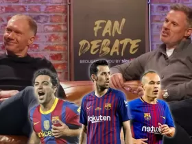 斯科尔斯、卡拉格都认为：哈白布是足球历史上最佳中场组合